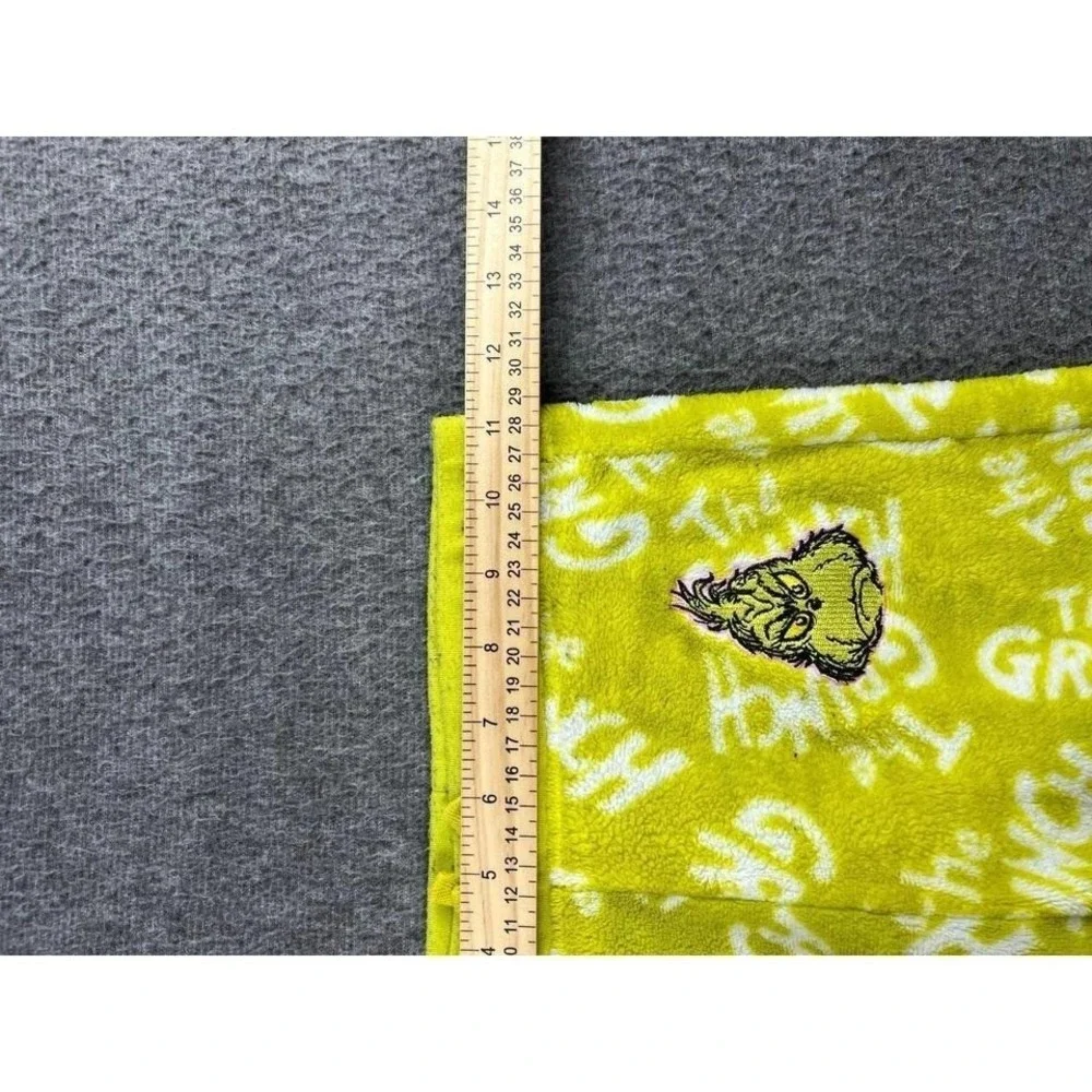 The Grinch‎ Yellow Fleece Casual Pants Kids Medium (8)